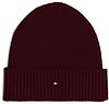 Tommy Hilfiger Bonnet Knitted Bordeaux AM0AM12796-VLP commander en ligne | Suitable