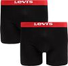 Levi's Boxer-shorts Brief Lot de 2 Noir commander en ligne | 701222842-008 | Suitable Luxembourg