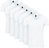 Suitable T-shirt Biały 175-2 Vitasu Vneck 6-pack
