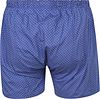 Steppin' Out Boxershort Geo Printed Blue Product / Achterkant