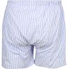 Steppin' Out Boxershort Poplin gestreept Lichtblauw Product / Achterkant