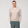 Olymp Casual genser i ull, beige Model / Voorkant