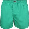 Steppin' Out Boxershorts Racing Green Poplin BOX-STEPP-05