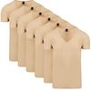Suitable Vitaru Unsichtbares Unterhemd Tiefer V-Ausschnitt 6-Pack 160-6 Khaki kaufen | Suitable