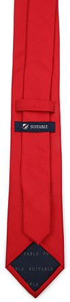 Suitable Seide Krawatte Rot