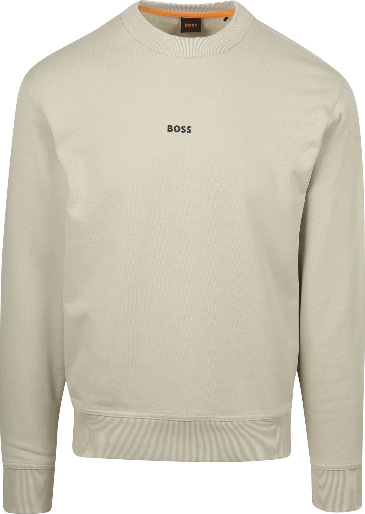 BOSS Herren Sweatshirt Wesmallcrew – 100% Baumwolle, Bequem & Stylisch