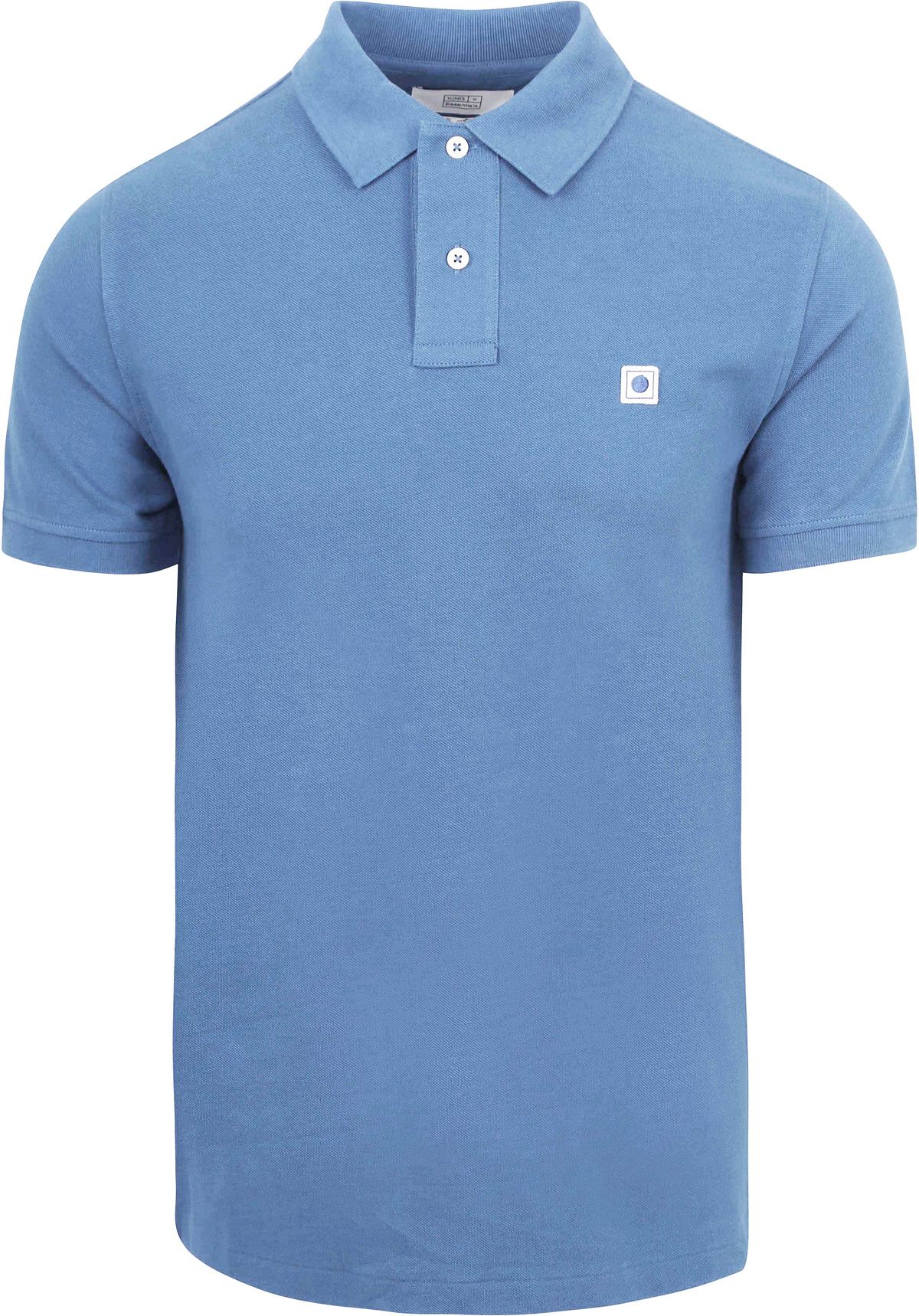 Essentials Rene Rome King Essentials The Rene Poloshirt Mid Blauw KM111050003-B022T kopen ...