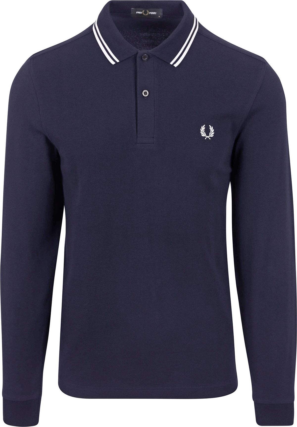 Fred Perry Longsleeve Polo Navy 238 M3636-238 order online | Suitable