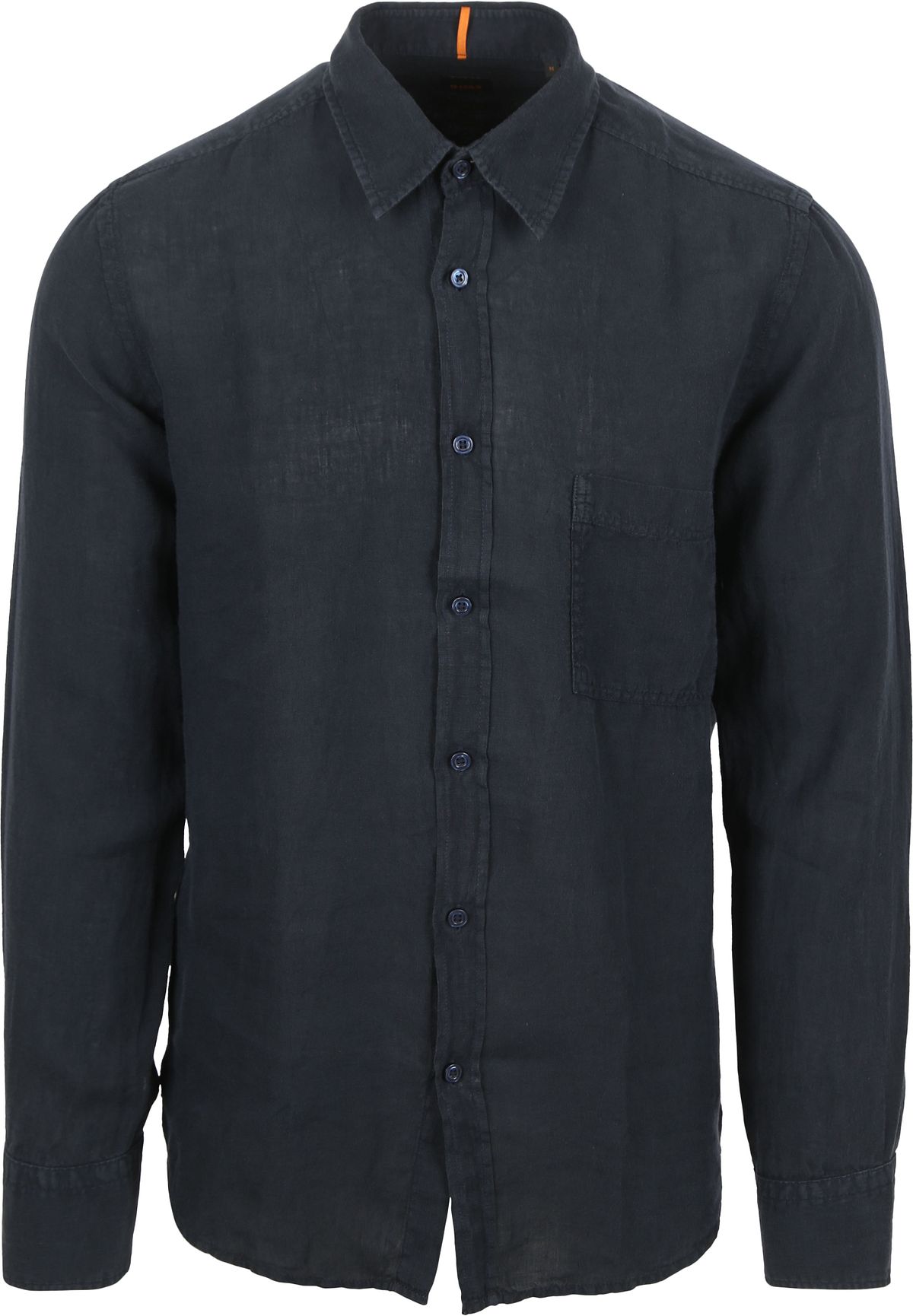 BOSS Chemise Relegant De Lin Navy 50537381-404 commander en ligne