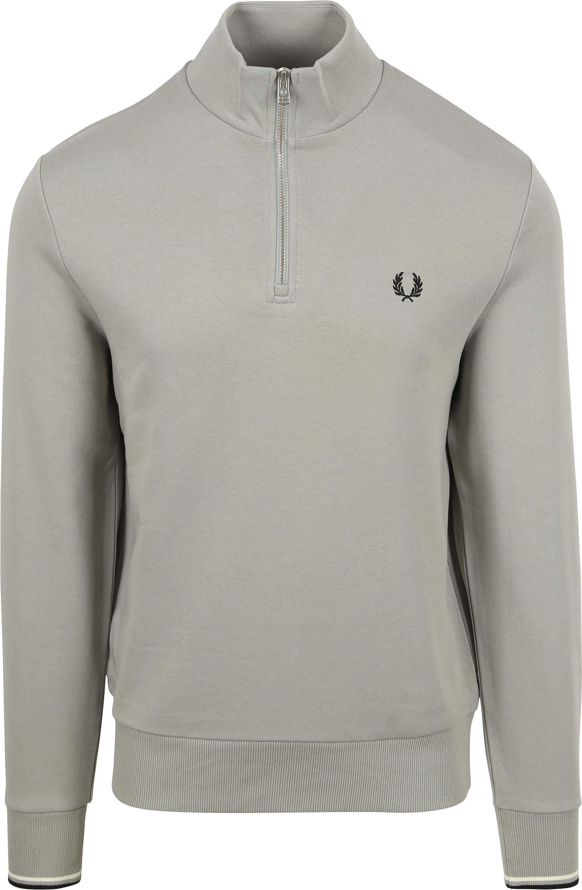 Fred Perry Half Zip Pullover Limestone Grey M3574-R28 order online