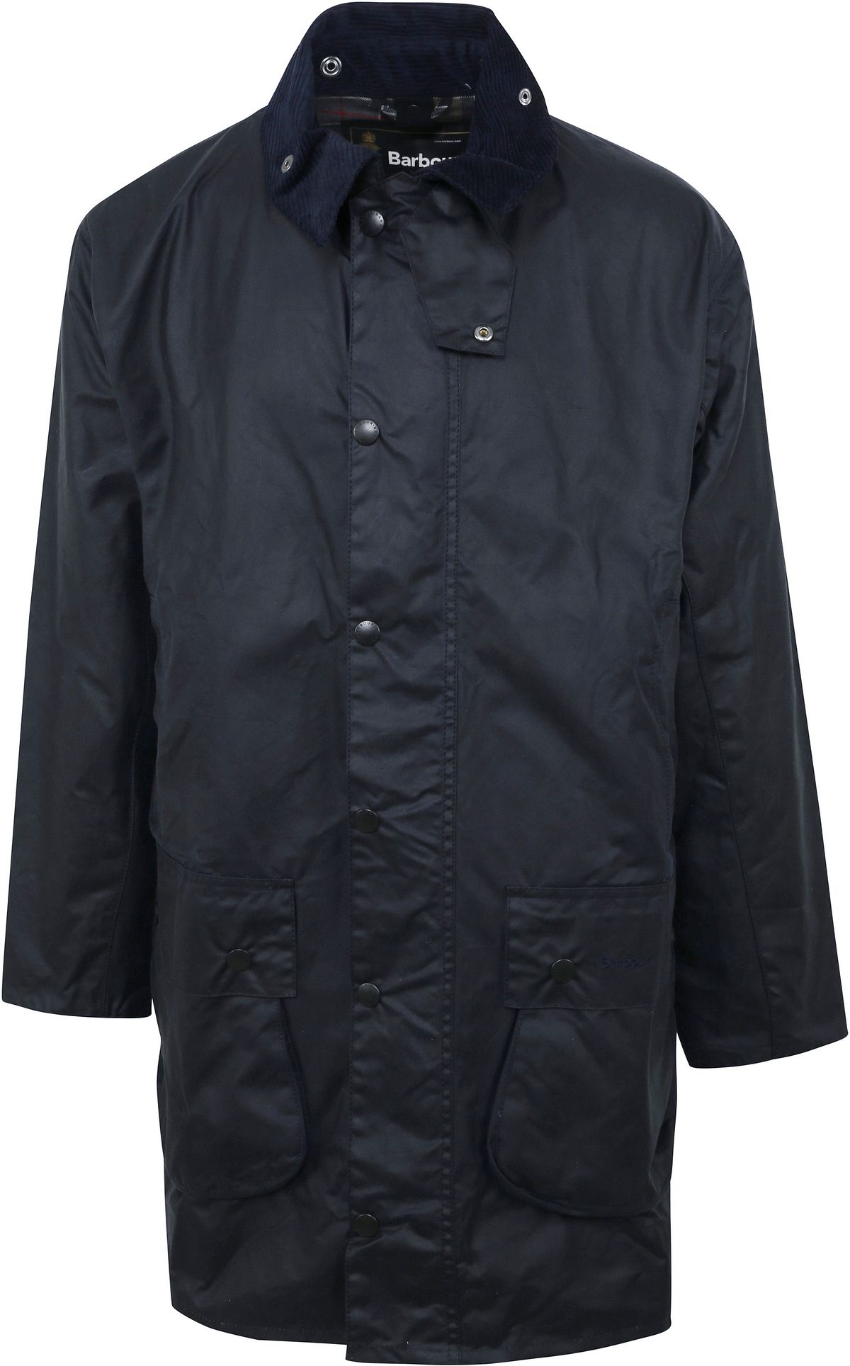 Barbour Border Wax Jas Blauw MWX0008-NY91 kopen | Suitable