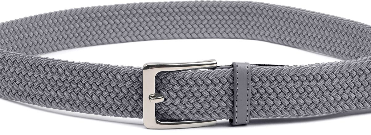 Suitable Braided Belt Dark Gray