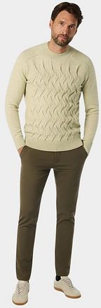 No Excess Tröja Jacquard Beige