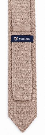 Suitable Cravatta Knitted Lana Beige