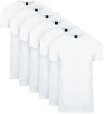 Suitable Ota Rundhalsad T-shirt Vit 6-pack