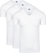 Oklahoma T-shirt Stretch Hvid (3-pak)