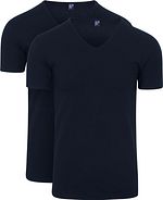 Oklahoma T-Shirt Stretch Navy (2-Pack)