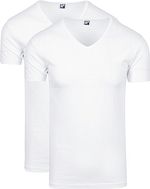 Oklahoma T-shirt Stretch Hvid (2-pack)