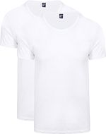 James Wide Round Neck White 2-Pack