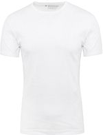 Basic Hvit Rund Hals