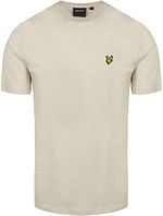 Lyle and Scott T-shirt Heather Ecru
