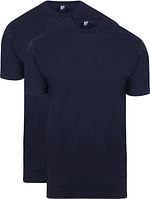 T-skjorte Virginia Navy (2-pakning)