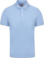 King Essentials The James Poloshirt Mid Blau