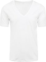 Dry Cotton V-neck T-shirt White