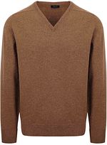 V-Neck Lambswool Driftwood