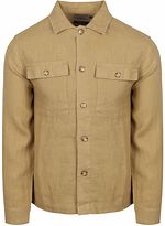 Suitable Linnen Overshirt Beige