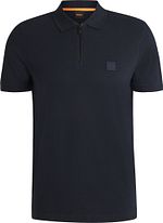 BOSS Polo Passerzip Half Zip Navy
