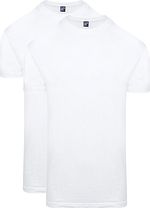 Virginia Extra Long T-skjorte i hvit (2-pakning)