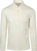 Essential Langermet Poloskjorte Off-white