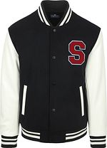 Steppin' Out Varsity Embroidery Jack Navy