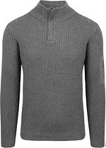 Suitable Mou Half Zip Pullover Anthrazit