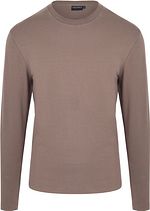 Suitable Respect Longsleeve Heavy T-shirt Taupe