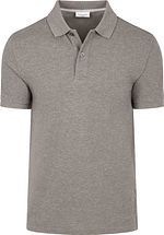 Profuomo Polo Piqué Mélangé Marron