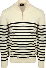 Steppin' Out Breton Stripe Maglione Ecru