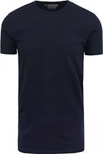 Stretch Basic Navy O-Neck