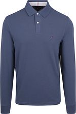 Tommy Hilfiger Polo Longsleeve Bleu Foncé