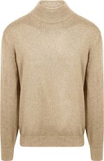 Steppin' Out Rollneck Pullover Cotton Cashmere Ecru