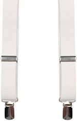 Suspenders X-Model White