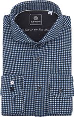 Blue Industry Slim-Fit Hemd Blau