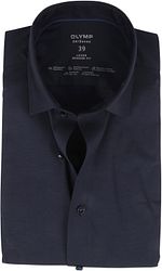 OLYMP Luxor Jersey Stretch Hemd 24/Seven Navy