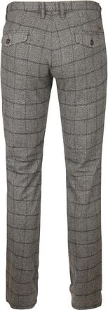 Suitable Chino Locke Carreaux Gris