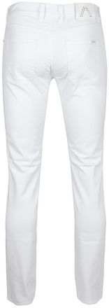 Alberto Pipe Denim Vit