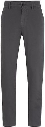 BOSS Satin Chino Antracit