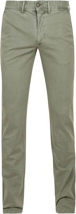Suitable Chino Sartre Oxford Olivengrøn