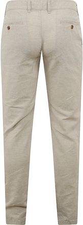 Suitable Chino Pico Linnen Beige