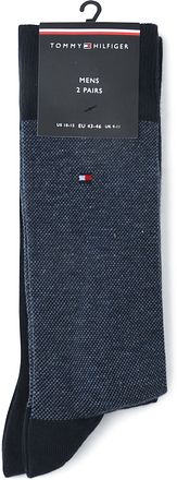Tommy Hilfiger 2-Pack Socken Birdseye Blau 004